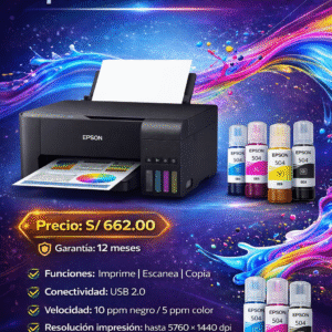 Impresora Multifuncional EcoTank L3210