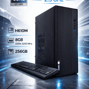 PC Intel Core i5-12400 2.5GHz H610M | 8GB DDR4 3200MHz | SSD 256GB | Case Micro ATX