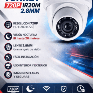 TURRET 720P IR20M 2.8MM